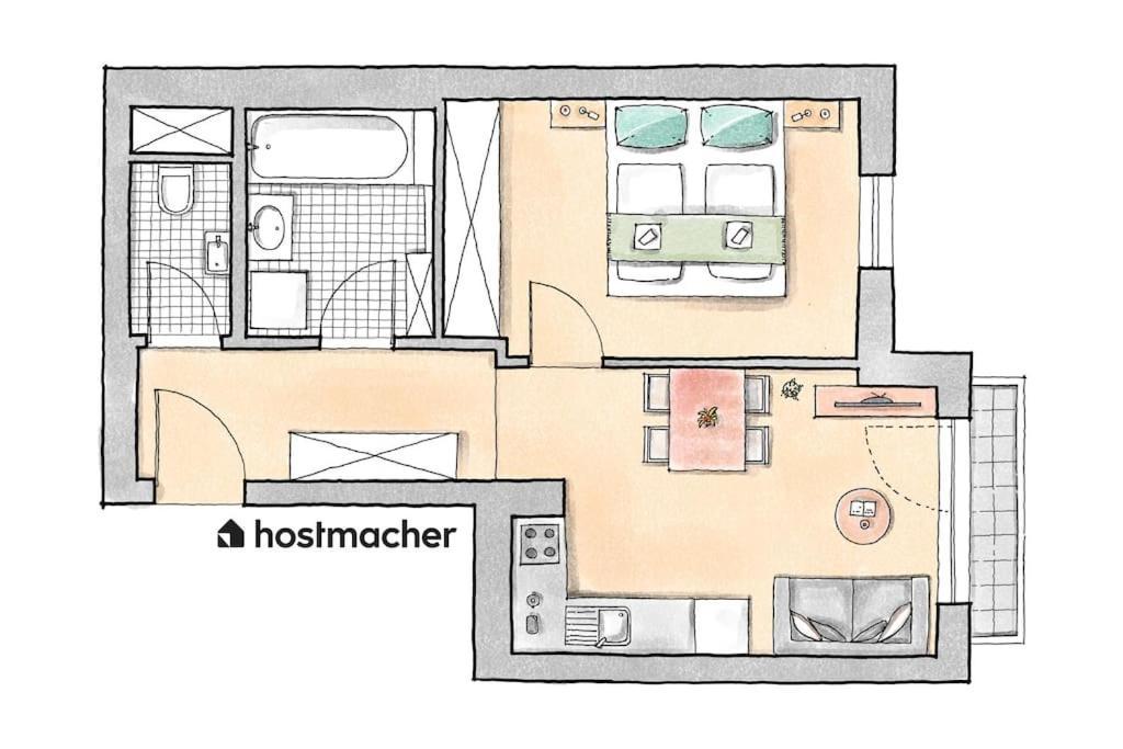 Trendy 1Br, Direct City Access By Hm Wenen Buitenkant foto